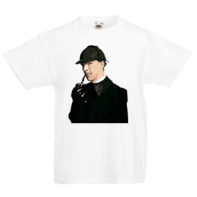 Печать на футболке Шерлок, Печать на футболках, чашках, кепках. Индивидуальный дизайн