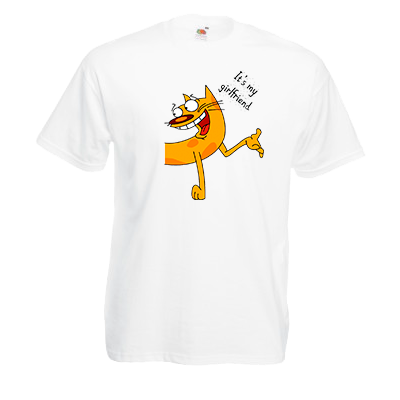 Друк на футболці Кіт, Друк на футболках, чашці, кепці. Індивідуальний дизайн