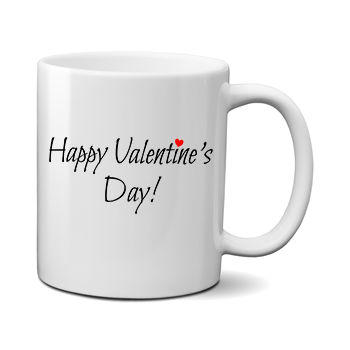 Печать на чашке День Святого Валентина, Печать на футболках, чашках, кепках. Индивидуальный дизайн