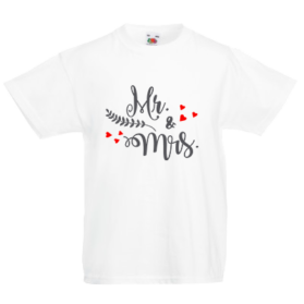 Печать на футболке Mrs & Mr, Печать на футболках, чашках, кепках. Индивидуальный дизайн