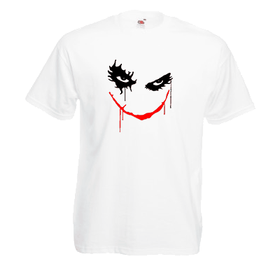 Печать на футболке Джокер, Печать на футболках, чашках, кепках. Индивидуальный дизайн