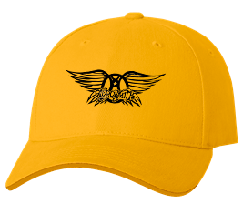 Печать на кепке промо Aerosmith, Печать на футболках, чашках, кепках. Индивидуальный дизайн
