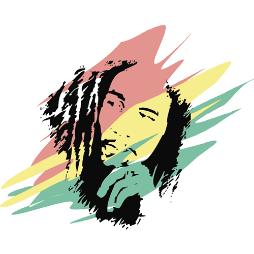 Печать на чашке Bob Marley, Печать на футболках, чашках, кепках. Индивидуальный дизайн