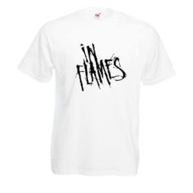 Печать на футболке In Flames, Печать на футболках, чашках, кепках. Индивидуальный дизайн