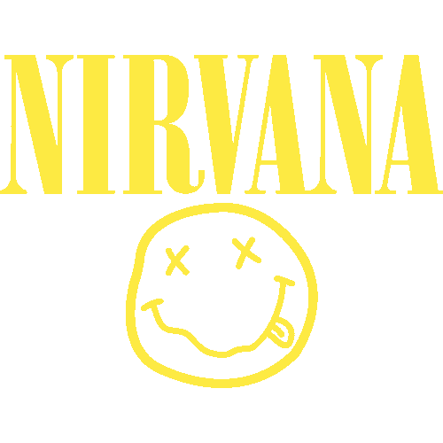Печать на чашке Nirvana, Печать на футболках, чашках, кепках. Индивидуальный дизайн