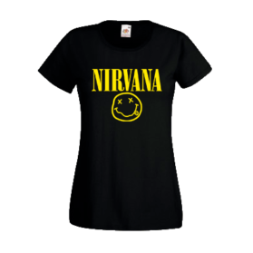 Печать на футболке Nirvana, Печать на футболках, чашках, кепках. Индивидуальный дизайн