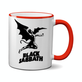 Печать на чашке Black sabbath, Печать на футболках, чашках, кепках. Индивидуальный дизайн