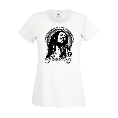 Печать на футболке Bob Marley, Печать на футболках, чашках, кепках. Индивидуальный дизайн