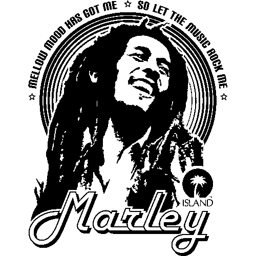 Печать на футболке Bob Marley, Печать на футболках, чашках, кепках. Индивидуальный дизайн
