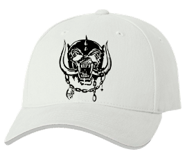 Печать на кепке промо Motorhead Band, Печать на футболках, чашках, кепках. Индивидуальный дизайн
