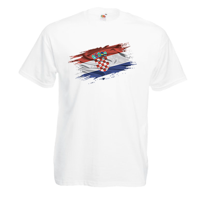 Печать на футболке Флаг Хорватия, Печать на футболках, чашках, кепках. Индивидуальный дизайн