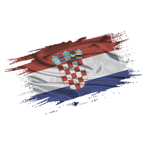 Печать на футболке Флаг Хорватия, Печать на футболках, чашках, кепках. Индивидуальный дизайн