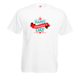 Печать на футболке День Святого Валентина, Печать на футболках, чашках, кепках. Индивидуальный дизайн