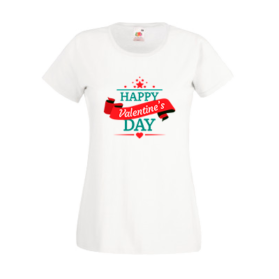 Печать на футболке День Святого Валентина, Печать на футболках, чашках, кепках. Индивидуальный дизайн