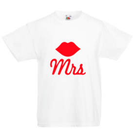 Друк на футболці Mrs, Друк на футболках, чашках, кепках. Індивідуальний дизайн