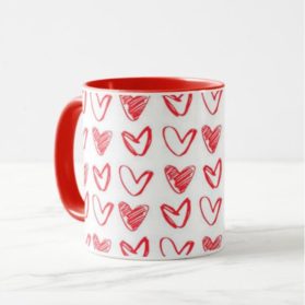 Чашка "Рисованная любовь"